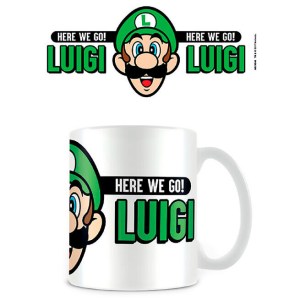 Nintendo Super Mario Here We Go Luigi tazza